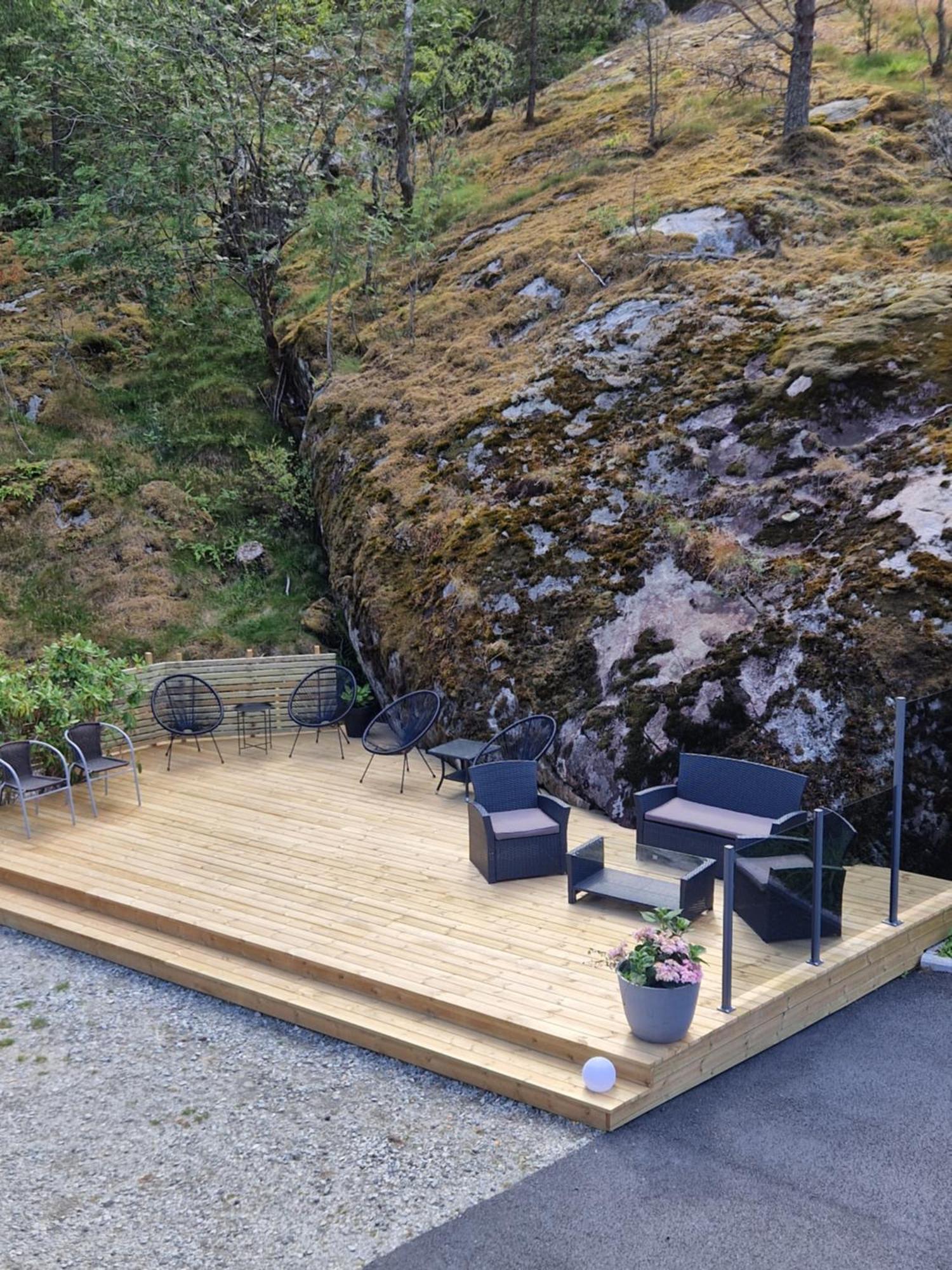 Kvamsdal Pensjonat 4 Eidfjord Bagian luar foto